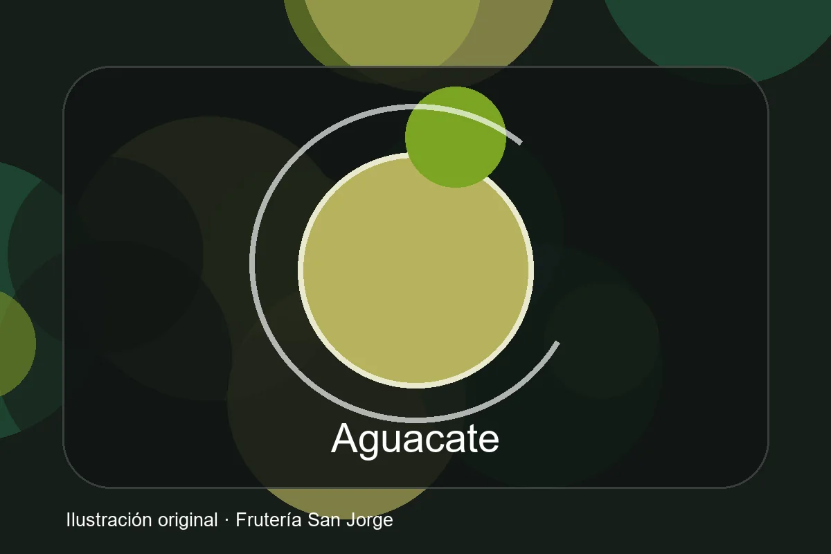 Ilustración de Aguacate