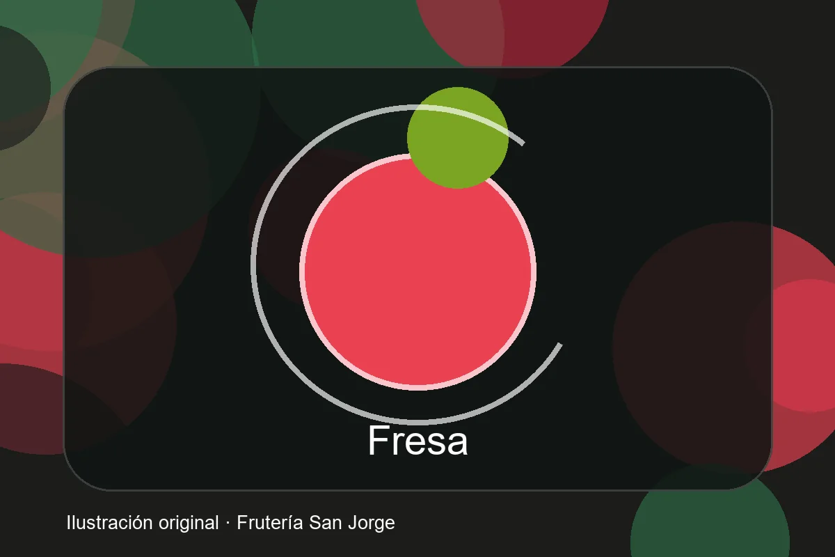 Ilustración de Fresa