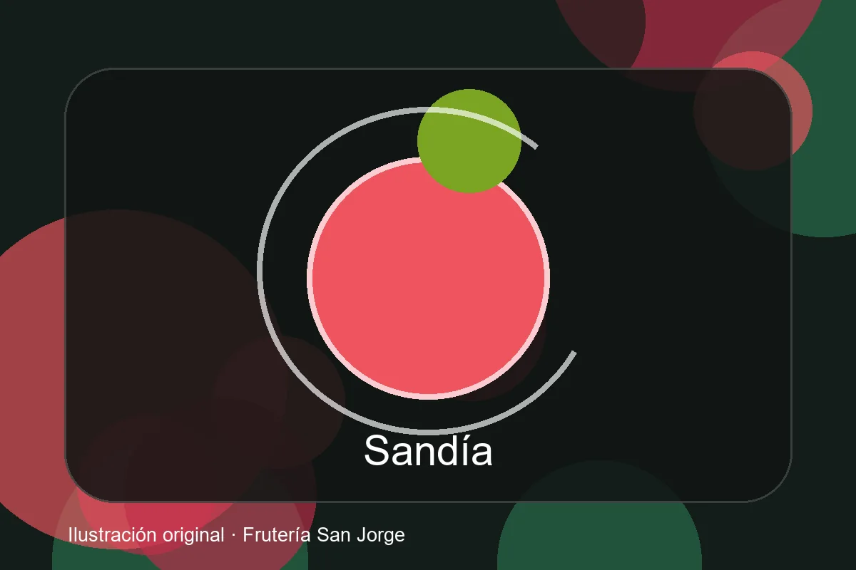 Ilustración de Sandía